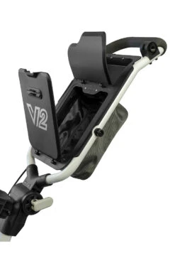 Axglo Tri-360 V2 Golf Trolley | Black/Grey -FootJoy Store Axglo Tri 360 V2 Golf Trolley Black Grey 2