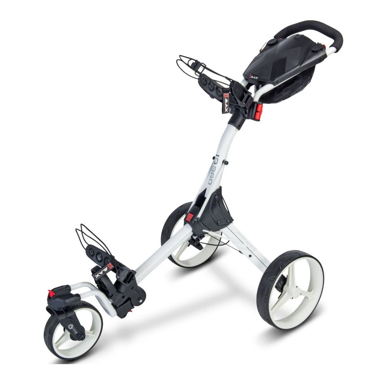 Big Max IQ 360 Push Trolley | White/Black 3 Big Max IQ 360 Push Trolley | White/Black