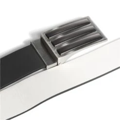 Adidas Reversible 3 Stripe Tour Golf Belt FI3129 8 Adidas Reversible 3 Stripe Tour Golf Belt FI3129 -FootJoy Store FI3129 3 HARDWARE Photography DetailView2 white