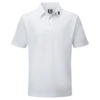 Footjoy Junior Stretch Pique Solid Golf Polo 92740 1 Footjoy Junior Stretch Pique Solid Golf Polo 92740 -FootJoy Store FJ 92740 01