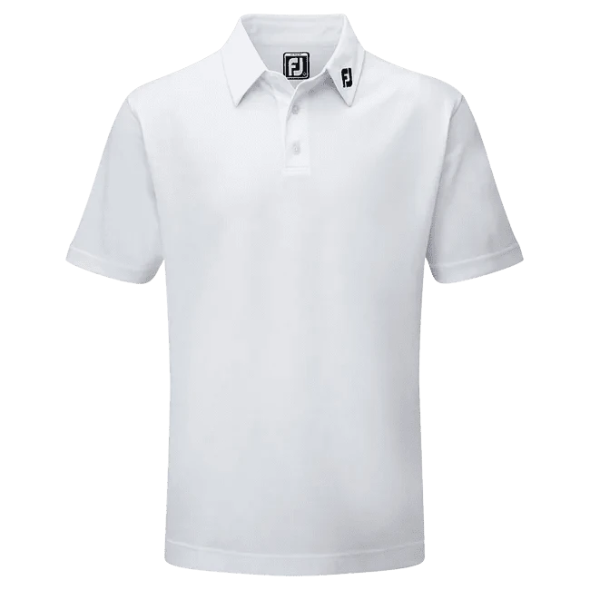Footjoy Junior Stretch Pique Solid Golf Polo 92740 3 Footjoy Junior Stretch Pique Solid Golf Polo 92740