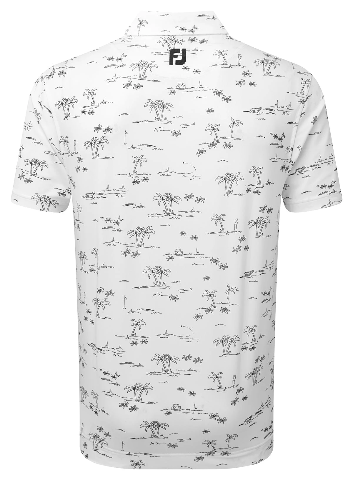 FootJoy Tropic Lisle Golf Polo Shirt 88788 4 FootJoy Tropic Lisle Golf Polo Shirt 88788 - Image 2