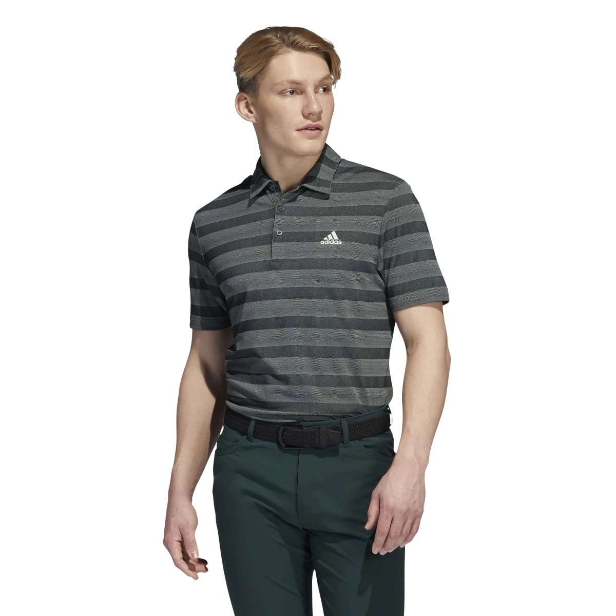 Adidas Stripe Primegreen Golf Polo Shirt HN0631 4 Adidas Stripe Primegreen Golf Polo Shirt HN0631 - Image 2