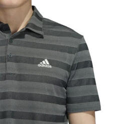 Adidas Stripe Primegreen Golf Polo Shirt HN0631 10 Adidas Stripe Primegreen Golf Polo Shirt HN0631 -FootJoy Store HN0631 7 APPAREL OnModel DetailView1 white
