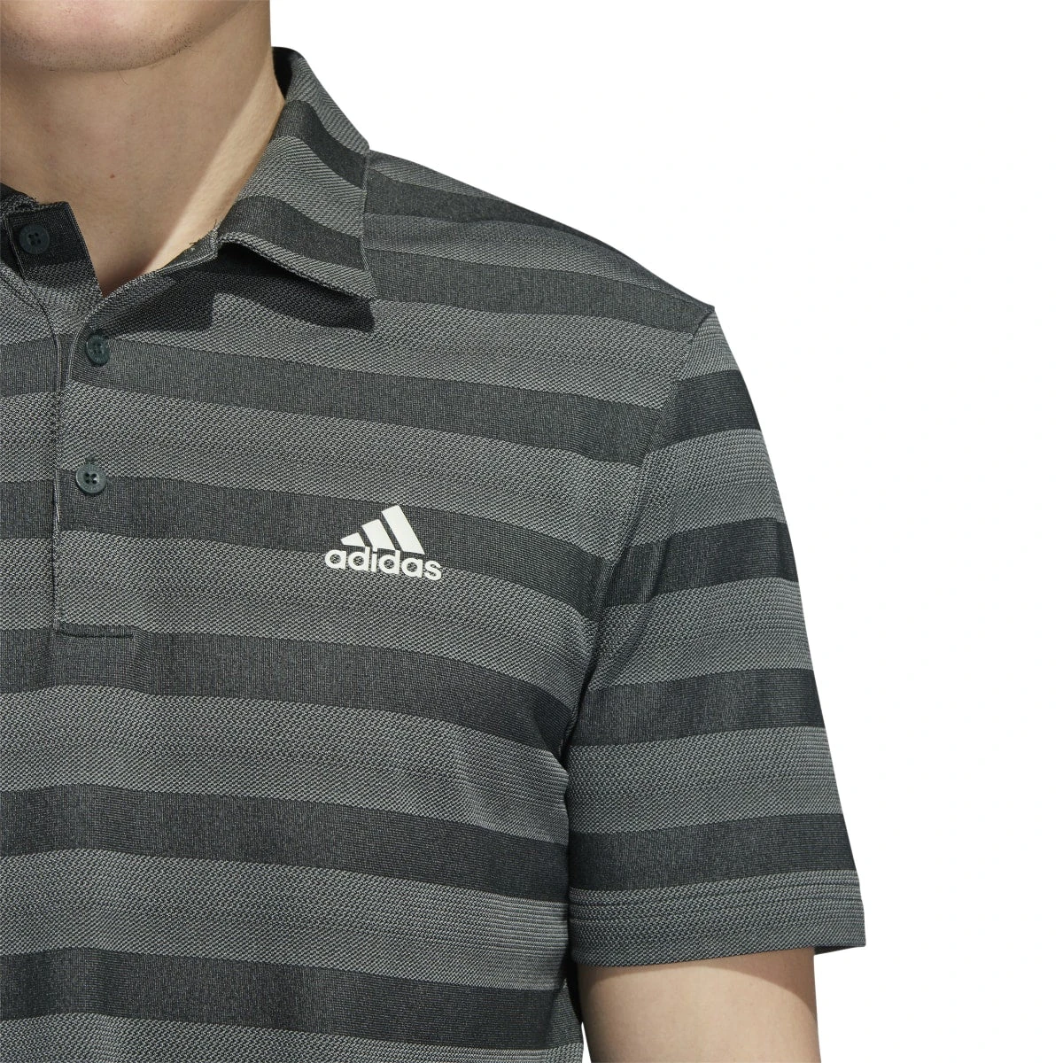 Adidas Stripe Primegreen Golf Polo Shirt HN0631 6 Adidas Stripe Primegreen Golf Polo Shirt HN0631 - Image 4
