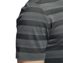 Adidas Stripe Primegreen Golf Polo Shirt HN0631 11 Adidas Stripe Primegreen Golf Polo Shirt HN0631 -FootJoy Store HN0631 8 APPAREL OnModel DetailView2 white