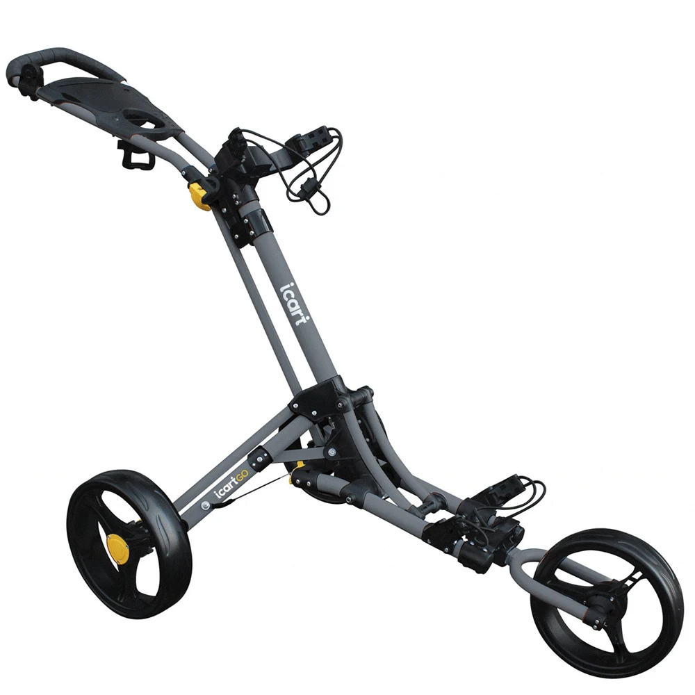 Masters ICart Go - 3 Wheel Golf Push Trolley 3 Masters ICart Go - 3 Wheel Golf Push Trolley