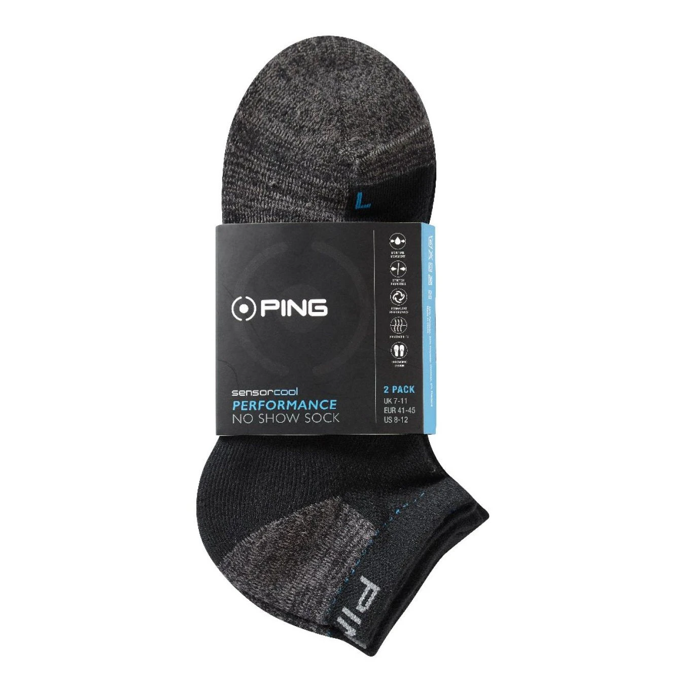 Ping Sensorcool No Show Socks (2-Pack) P03343 3 Ping Sensorcool No Show Socks (2-Pack) P03343
