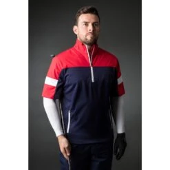 Sunderland Cortina Half Sleeve Golf Windshirt SUNMW85 -FootJoy Store Sunderland Cortina Half Sleeve Golf Windshirt SUNMW85 229