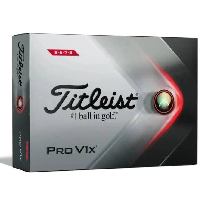 Titleist Pro V1X High Numbers Golf Balls | White 3 Titleist Pro V1X High Numbers Golf Balls | White