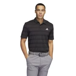 Adidas 2-Colour Stripe Golf Polo Shirt HI5180 10 Adidas 2-Colour Stripe Golf Polo Shirt HI5180 -FootJoy Store adidas Colour Stripe Golf Polo Shirt HI 1