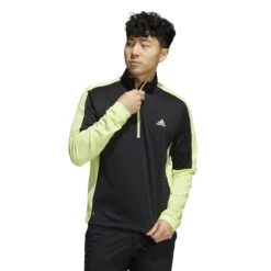 FootJoy Store -FootJoy Store adidas Colourblock Primegreen Zip Golf Top HC 13