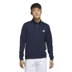 FootJoy Store -FootJoy Store adidas Elevated 1 4 Zip Golf Midlayer IB6114 1