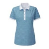 Ping Ladies Etta Golf Polo Shirt P93560 1 Ping Ladies Etta Golf Polo Shirt P93560 -FootJoy Store p93560 etta horizon multi front 1