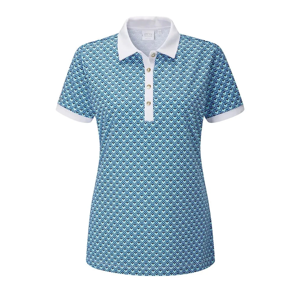 Ping Ladies Etta Golf Polo Shirt P93560 3 Ping Ladies Etta Golf Polo Shirt P93560
